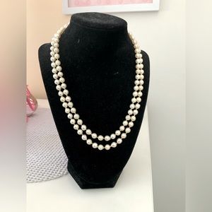 Vintage Double Strand Pearl Necklace